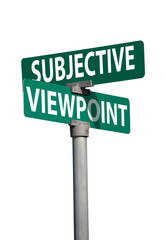 subjective ideas sign