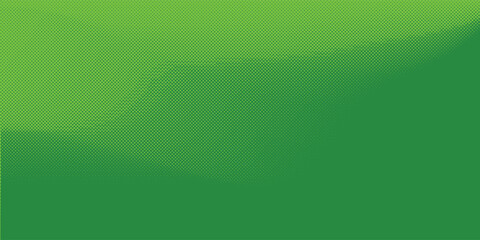 Dots halftone green color pattern gradient texture with technology digital background. Dots pop art comics with nature graphic design.