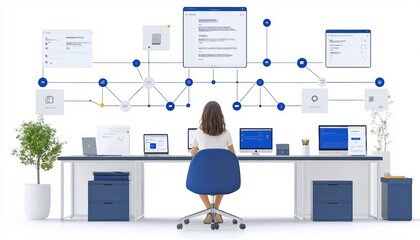 Real-Time Document Distribution and Version Management with Workflow Automation