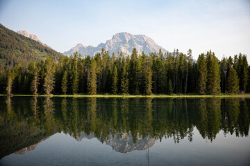 reflection in the lake