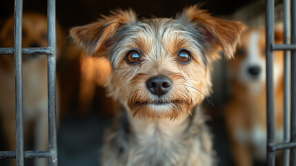 Volunteers running an animal rescue center, providing care and shelter to abandoned pets.