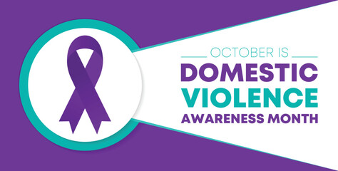 Domestic Violence awareness month (DVAM)  to raising awareness about domestic violence. Every October