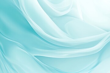 Obraz premium Abstract Blue and White Swirling Fabric Background