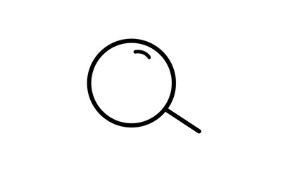 search magnifying glass vector flat icon design