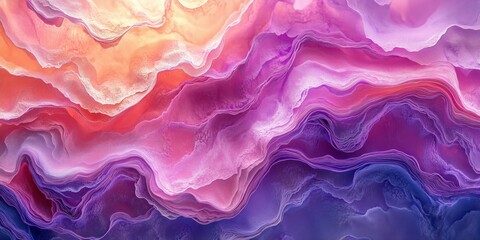 Obraz premium Detailed Lava Lamp Effect in Soothing Pastel Tones, generative ai