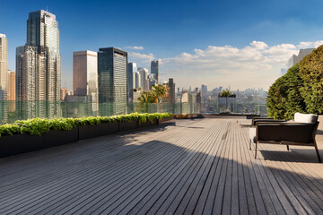高層マンションから見える景色