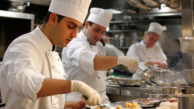 Culinary Apprenticeship: Learning the Ropes in a Busy Restaurant Kitchen
