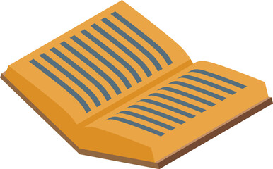 Open book with blank pages is a great concept for education, library or reading