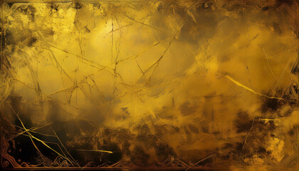 grunge golden texture old wall