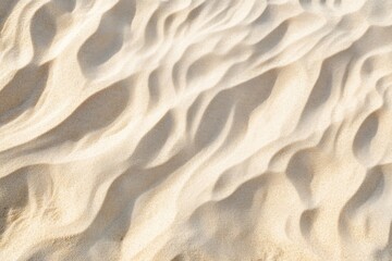 Obraz premium High-resolution top view of sand background with incredibly detailed textures, capturing the fine grains and subtle patterns in an ultra-realistic and naturalistic style.