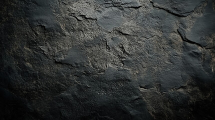 Dark rough stone texture background for design and presentations.