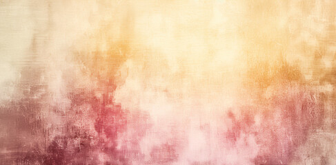 Fototapeta premium Abstract textured background with warm tones blending into soft hues