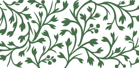 background leaves pattern