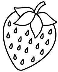 Line drawings are used for coloring.Mango, guava, pumpkin,cute, child, 