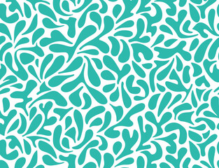 leaf pattern seamless background