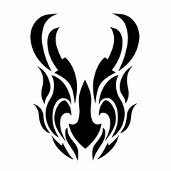 illustration vector graphics of clipart abstract ornament tattoo