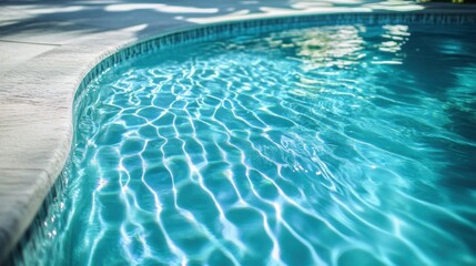 Sparkling Pool Water