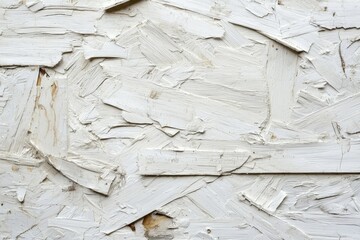 Obraz premium Abstract background of white plywood texture created with generative AI