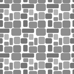 abstract black and white rectangle vector geometric seamless pattern background 