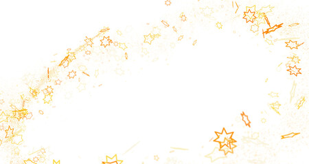 Shimmering Starry Christmas: Spectacular 3D Illustration Showcasing Falling Holiday Stars