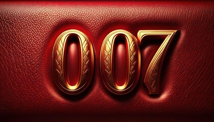 Golden Number "007"