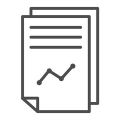 report vector icon flat simple