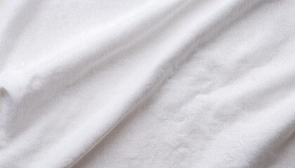 white texture of cotton fabric natural linen background