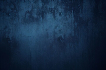 Obraz premium Grunge abstract Elegant dark solid blue background with elegant border and used for blue wall , a versatile backdrop for website banners, social media posts. Abstract rough blue grunge backdrop