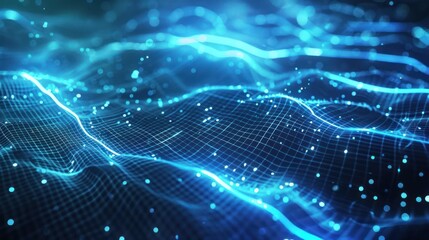 Abstract Digital Landscape