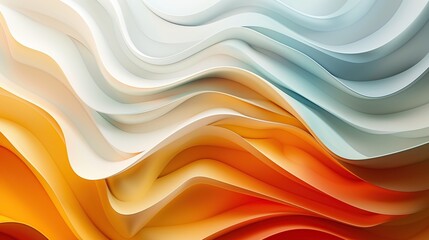 Abstract Wavy Pattern