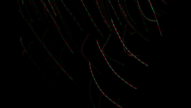 Video Overlay Spezial Effekt Feuerwerk Konfetti Digital Glow Hintergrund Jubiläum Funken Luftschlangen