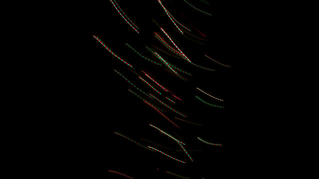 Video Overlay Spezial Effekt Feuerwerk Konfetti Digital Glow Hintergrund Jubiläum Funken Luftschlangen	