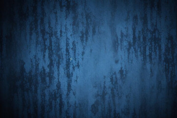 Fototapeta premium Dust scratches. Distressed texture. Worn overlay. Teal blue black particles grain defect on dark used grunge illustration abstract background.