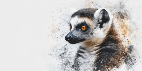 Obraz premium Majestic Monkey Portrait