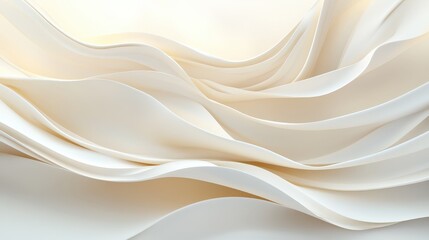 Obraz premium The image is a white and blue abstract painting of a wave