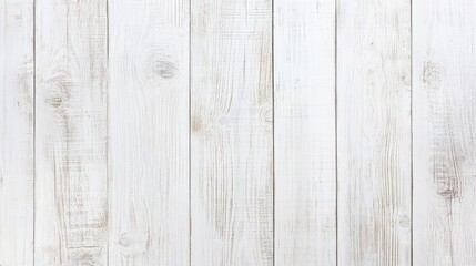 Naklejka premium White wooden texture with subtle grain and food elements, perfect for overlaying text or design elements.