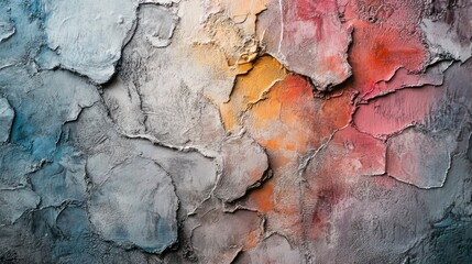 Fototapeta premium messy wall stucco texture background. Decorative wall paint , ai