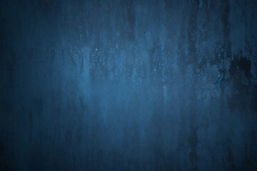 Obraz premium Abstract blue wall grunge distressed interior rough cement distressed sandstone exterior blank marble blackboard chalkboard. rock backdrop blue wall vintage structure surface texture