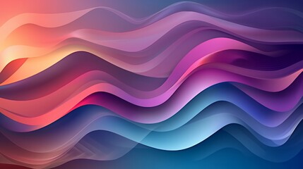Abstract background with dynamic waves in vibrant colors.