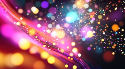 Obraz premium Abstract Lights and Bokeh