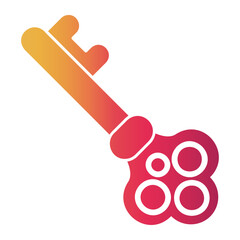 key Gradient icon