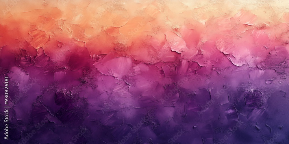 Sticker Lavender Dreams: Textured Canvas with Ambient Glow, generative ai