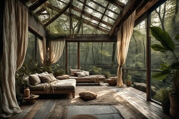 Forest Cabin Interior