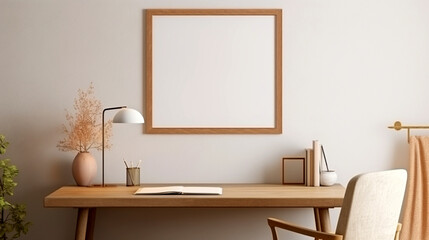 A display of blank picture frame mock-ups.