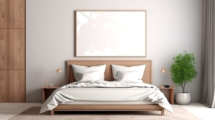 A display of blank picture frame mock-ups.