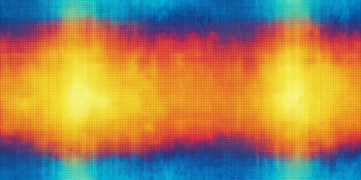 Retro gradient background with thermal heatmap effect and grain texture , vibrant, retro, gradient, background, thermal