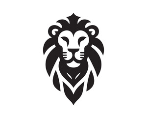 Lion Logo Design Vector Template. Lion Head Logo Icon Vector illustration