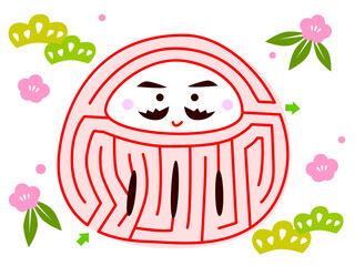 だるまの迷路