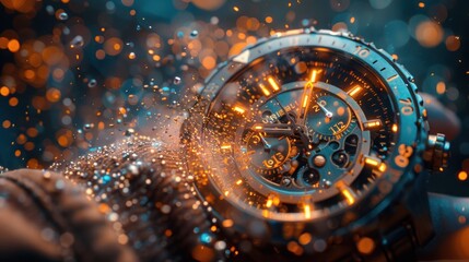 Entrepreneurs Racing Against Time to Meet Targets and Deadlines with Urgency and Determination