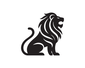 Obraz premium Lion Logo Design Vector Template.